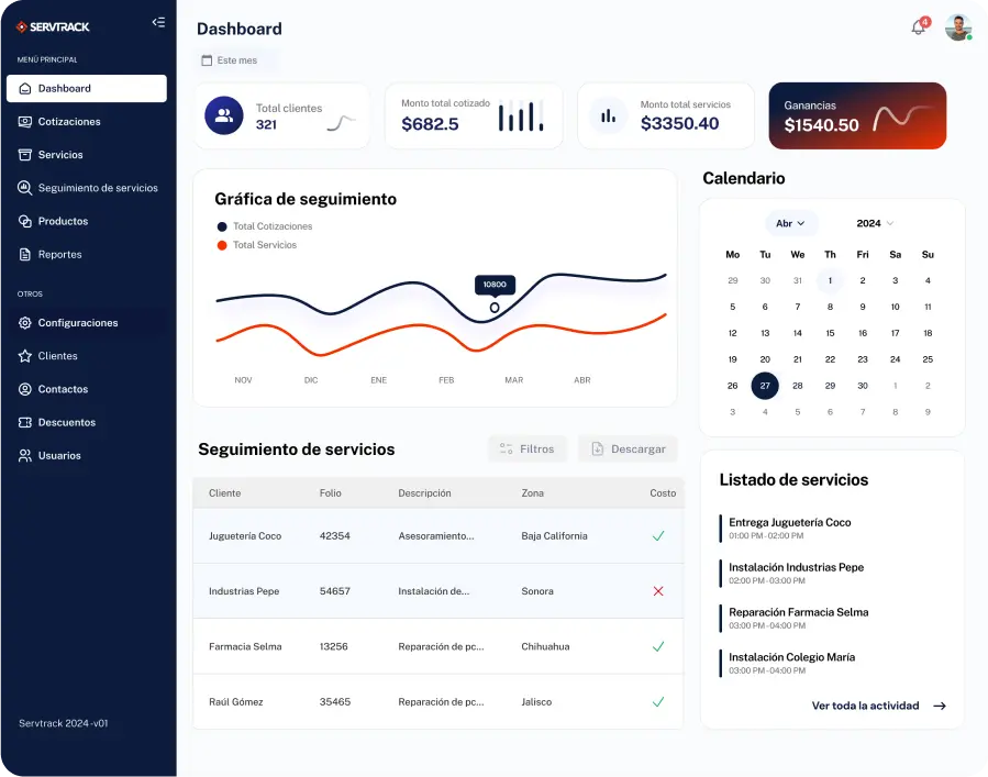 Dashboard
