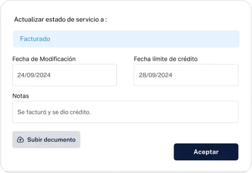 servtrack app automatización